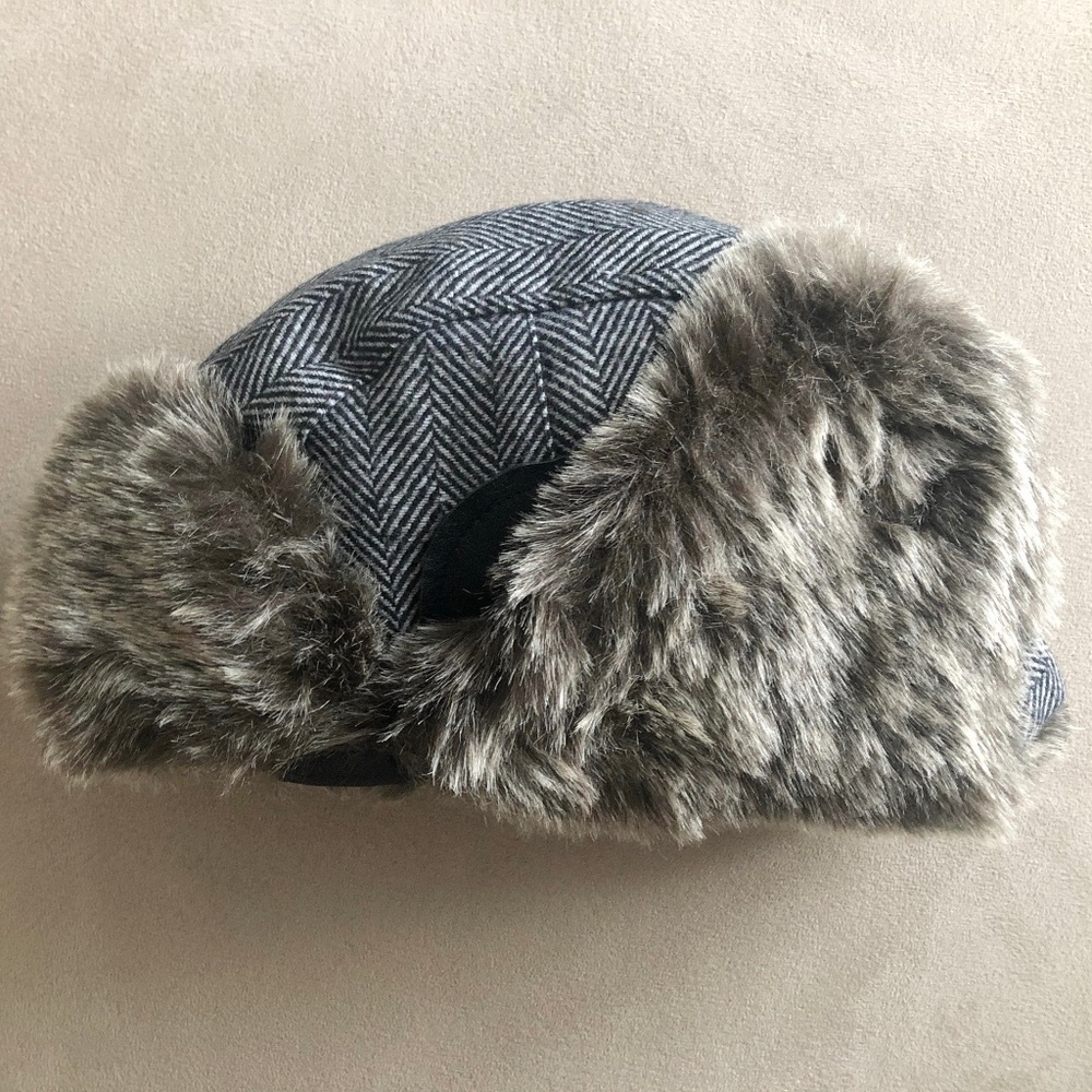 Toddler Winter Hat With Fur Flaps